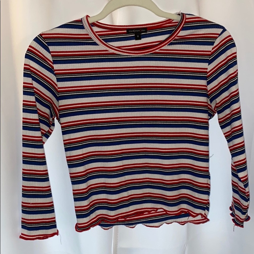 Long Sleeved Striped T-Shirt
